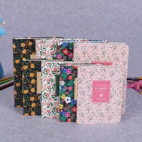 broken flower loose leaf notebook office stationery creative retro record diary