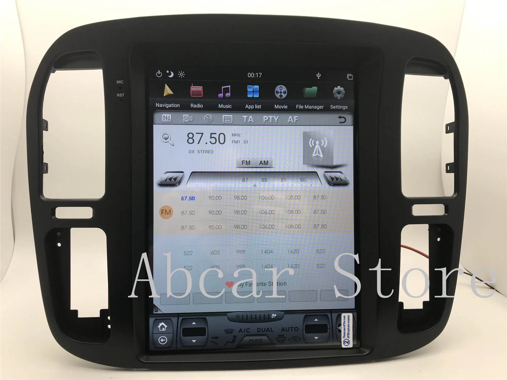 Tesla стиль Android 8,1 автомобильный dvd-плеер gps навигация для TOYOTA LAND CRUISER LC100 LEXUS LX470 1999-2002 радио px6 carplay ips