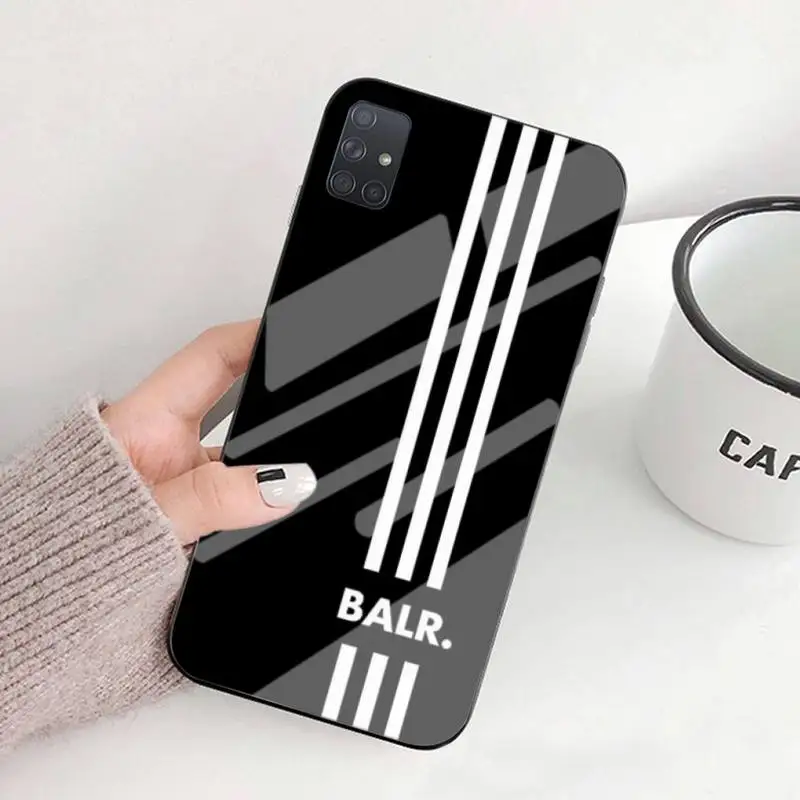 

Luxury Football Brand B-BALRS Phone Case For Samsung S6 7edge 8 9 10e 20plus S20 Ultra Note8 9 10pro A72018 Tempered Glass