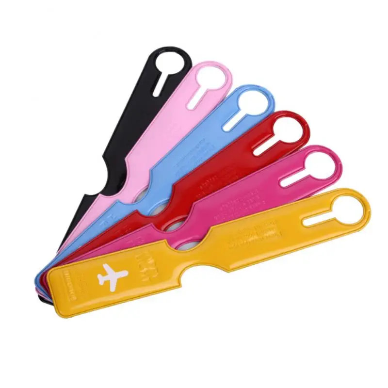 1pcs Luggage Tag PVC Travel Trolley Suitcase Business Card Consignment Bag Find Your Quickly And Accurately | Дом и сад