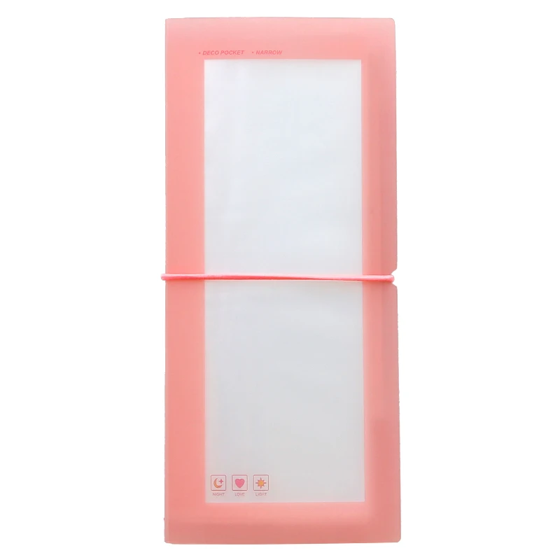 1 шт. Macaron цветной Скрапбукинг держатель для карт и банкнот с 30 слотами сбора