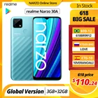 Смартфон Realme Narzo 30A, 3 + 32 ГБ, 13 МП, 6000 мАч, 6,5