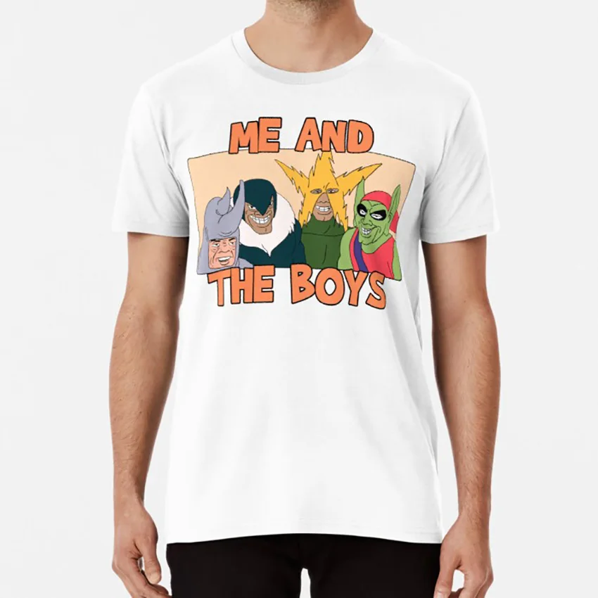 Me and the мальчиков мем Футболка me Мальчики меня и 12 лет мультфильма dank Meme Данк мемы| |