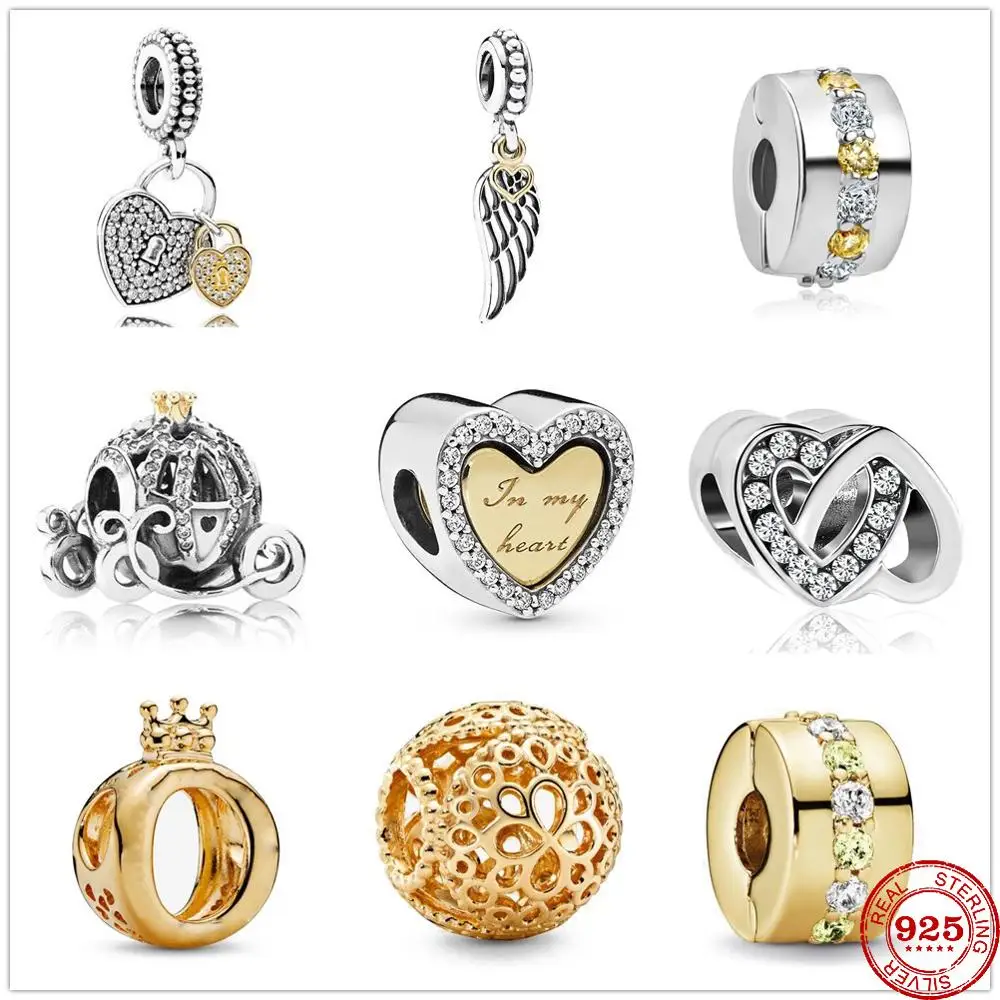 2020 новый оригинальный замок для сердце кулон крылья Ангела из бисера