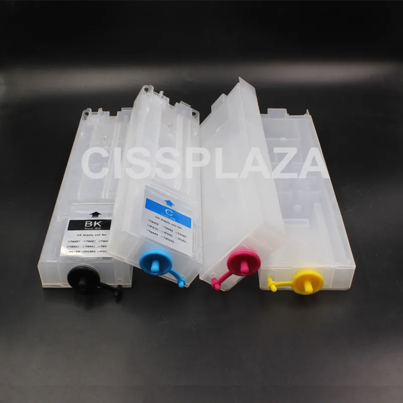 CISSPLAZA 5 комплектов T945 945xl без чипа Заправляемый картридж совместимый для EPSON