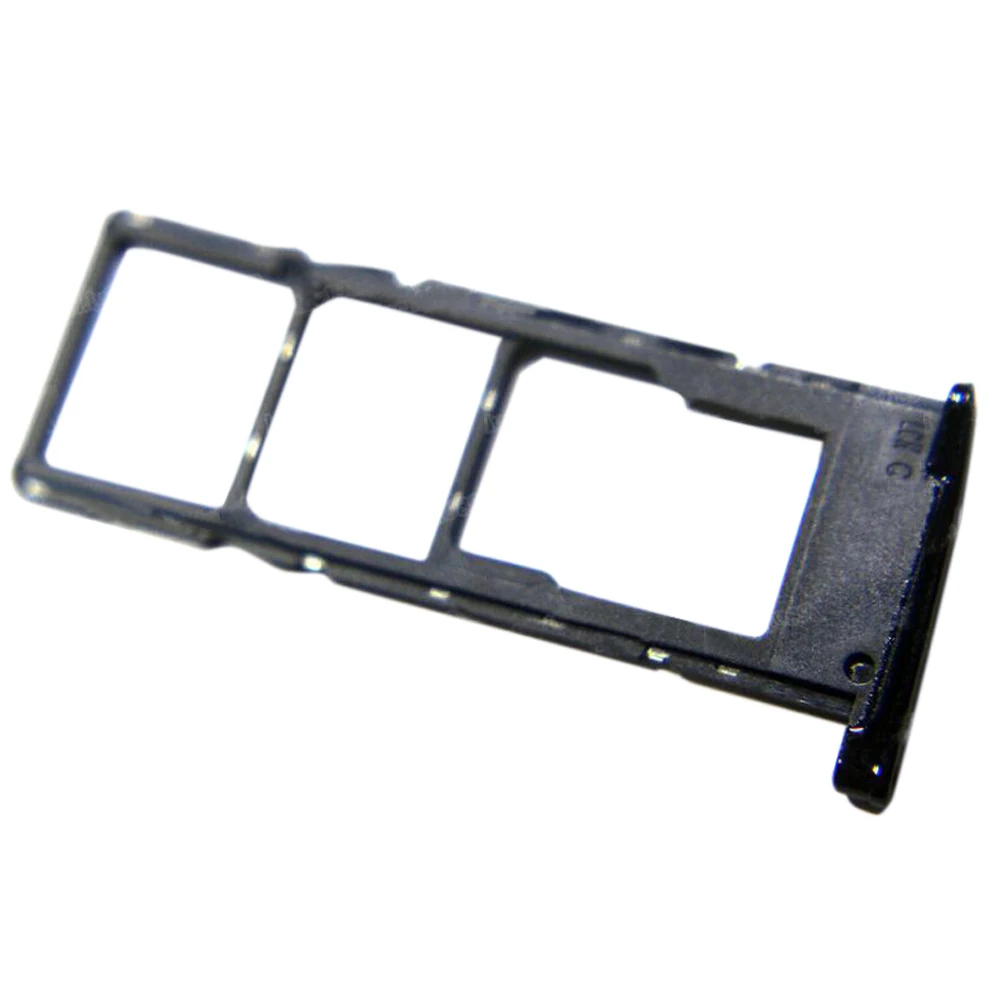 

For Motorola Moto G6 Plus XT1926 5" Dual SIM Micro SD Card Tray Holder Black