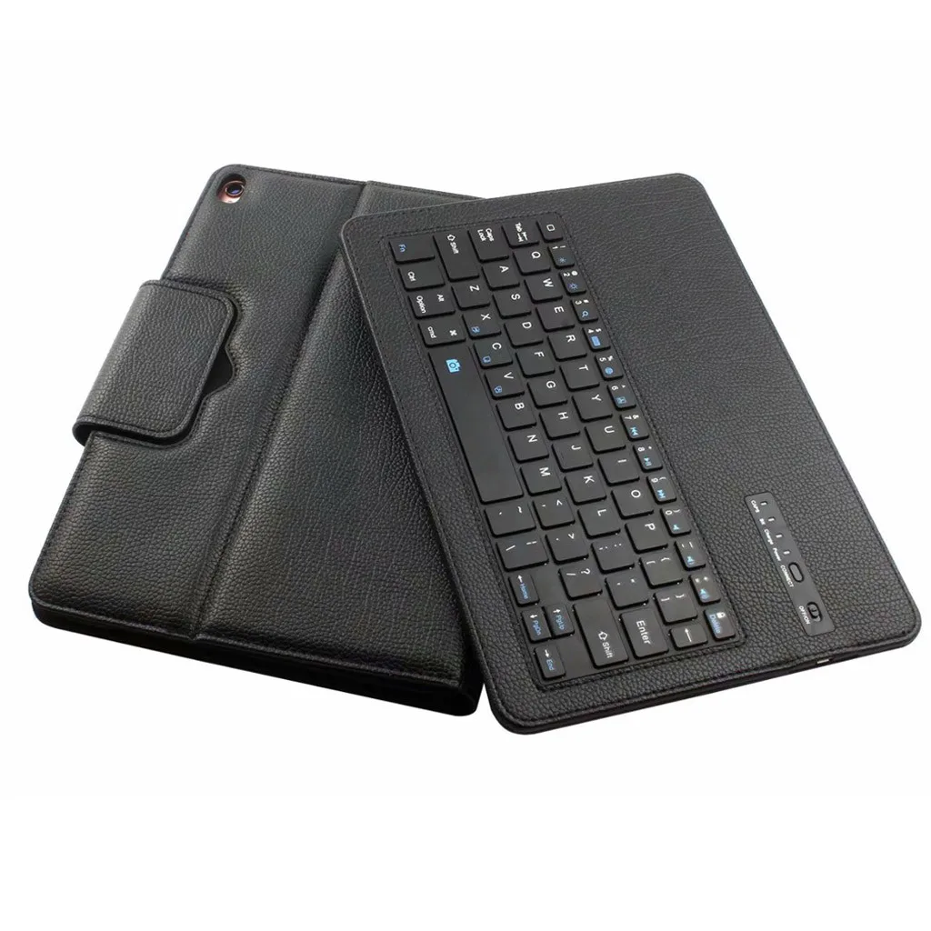 Для нового планшета 10 2 дюймов съемный чехол с Bluetooth клавиатурой откидной кожаный