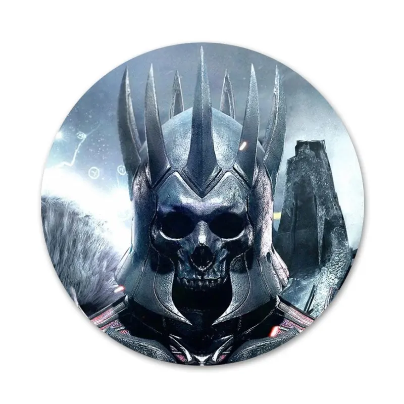 Cool game Witchers Badge Brooch Pin Accessories For Clothes Backpack Decoration gift | Дом и сад