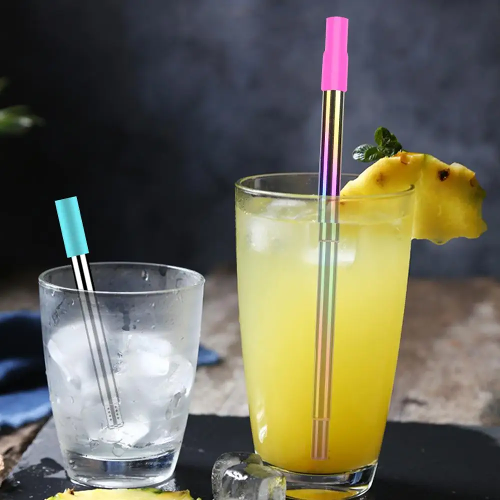 2 шт./упаковка телескопическая металлическая нержавеющая сталь с отверстием и