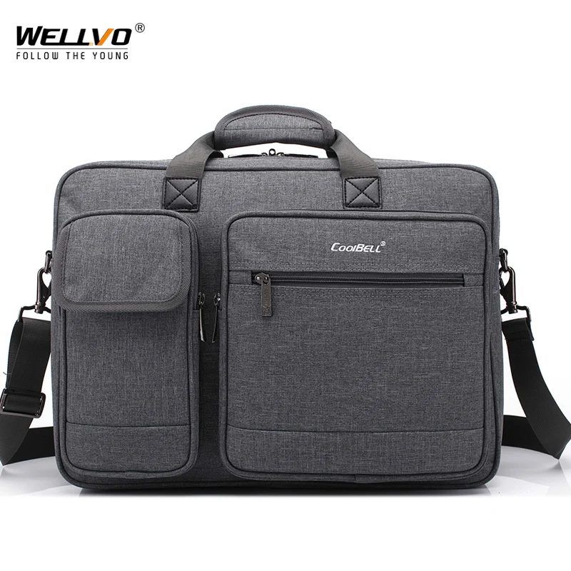 15.6 17‘’ Briefcase Men Waterproof Oxford Handbag Male Large Capacity Laptop Bags Business Office Document Bag Travel bag X698ZC