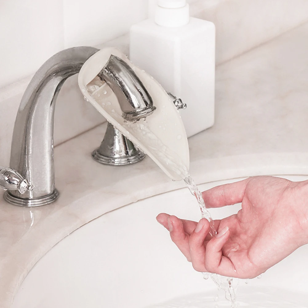 

Practical Splash-proof PP Faucet Extender Children Kids Multi-functional Classic Tap Hand-washing Extension Device