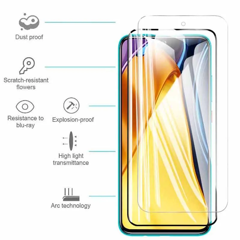 6in1 tempered glass for xiaomi poco m3 pro x3 m 3 f3 poko x3pro nfc little f 3 pocom3 pocox3 screen camera lens protectors film