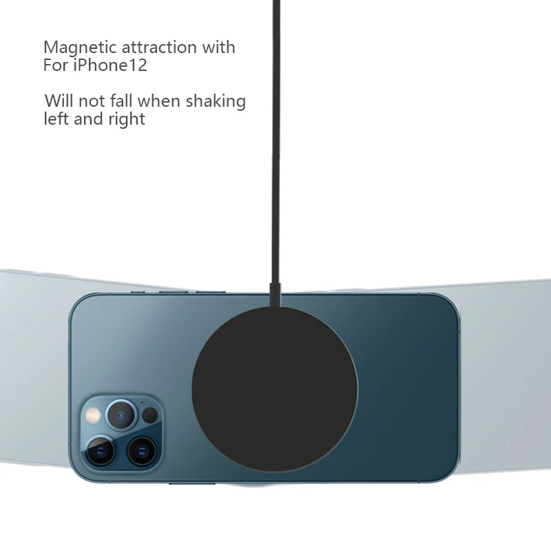 

Magnetic Wireless Charger Car Mount Charger For Magsafe iPhone 12 Pro Max Mini 15W QI Fast Charging Wireless Magnet Phone Holder