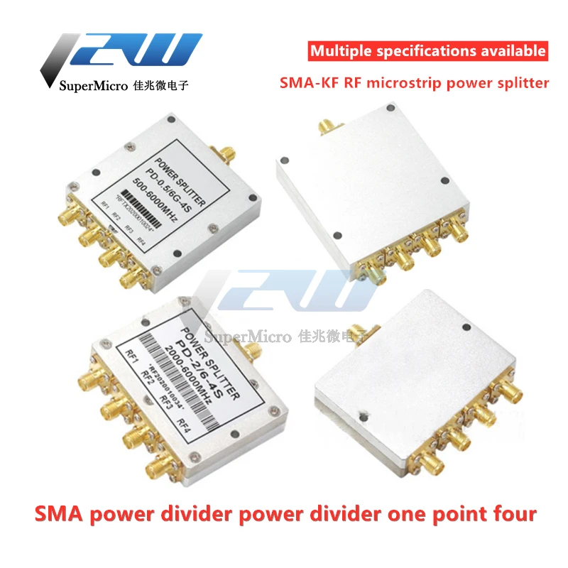 SMA microstrip разветвитель питания одна точка четыре 0 5 6G RF комбинированный WIFI 2