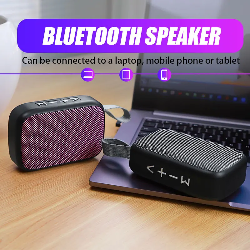 Беспроводная Bluetooth-колонка с сабвуфером HiFi колонка тяжелыми басами TF-картой