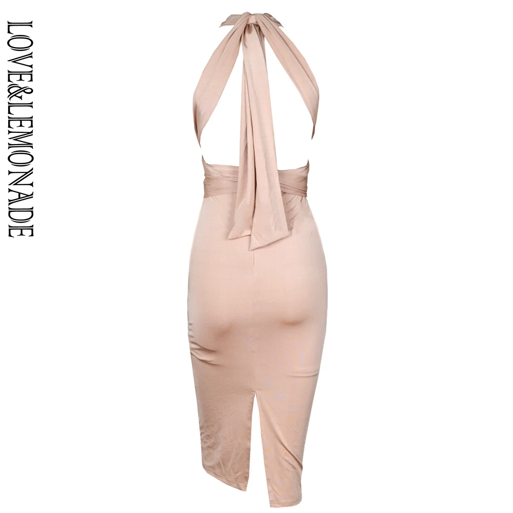 Женское платье на бретельках LOVE & LEMONADE раздельное Платье До Колена модель LM80916|tb