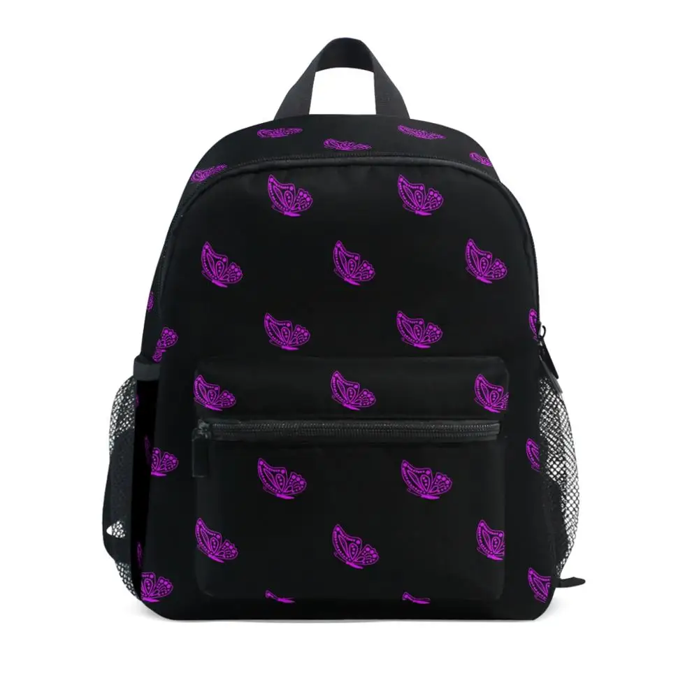 "Школьные сумки с бабочками для девочек, детские Наплечные сумки с несколькими карманами, детский школьный рюкзак, водонепроницаемый детски..."