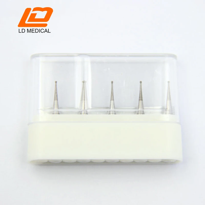 Dental Tungsten Carbide Burs RA 1/2（001 006)   Low Spreed RA/CA Shank 22mmDentistry Grinding Tools / 0.83 Inch CE ISO