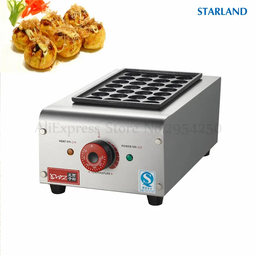 28 Holes Takoyaki Cooking Machine 220V Fried Octopus Balls Maker Removable Type Grill | Multi Cookers