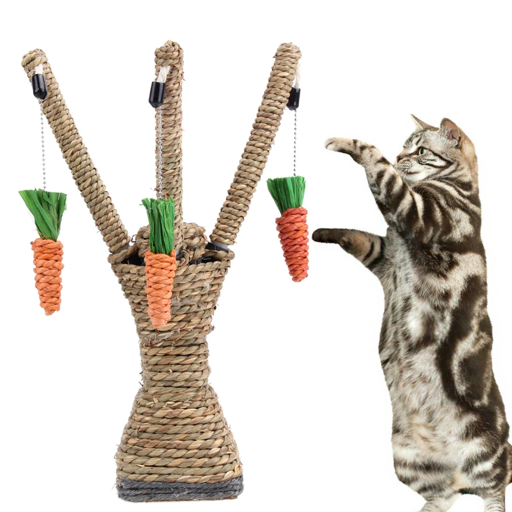 

Deluxe Sisal Climbing Tree for Cats Cat Climbing Furniture Scratching Toy Multiple Simple Levels Post Sisal Rope