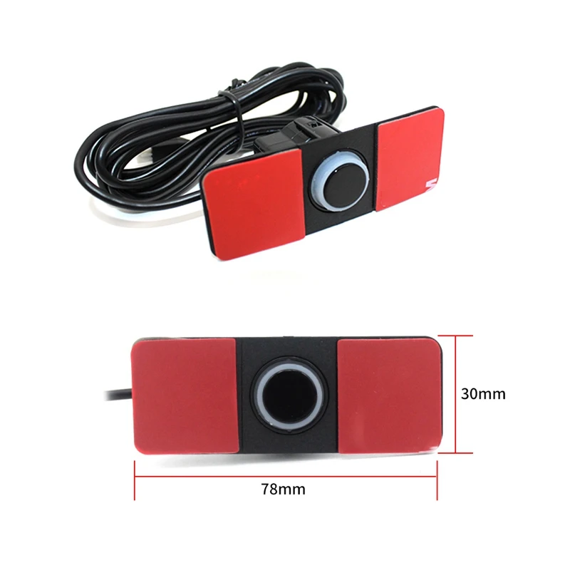 

1Set Parking Sensor Wireless WIFI Car Rear View Reverse Parking System 4X Sensors Night Vision Camera