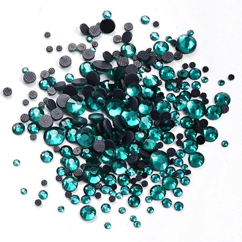 Blue Zircon 1000 шт Разноцветные стразы DMC горячей фиксации с плоским основанием DMC горячей фиксации стразы DMC украшения для одежды E7082 - Цвет: Blue Zircon