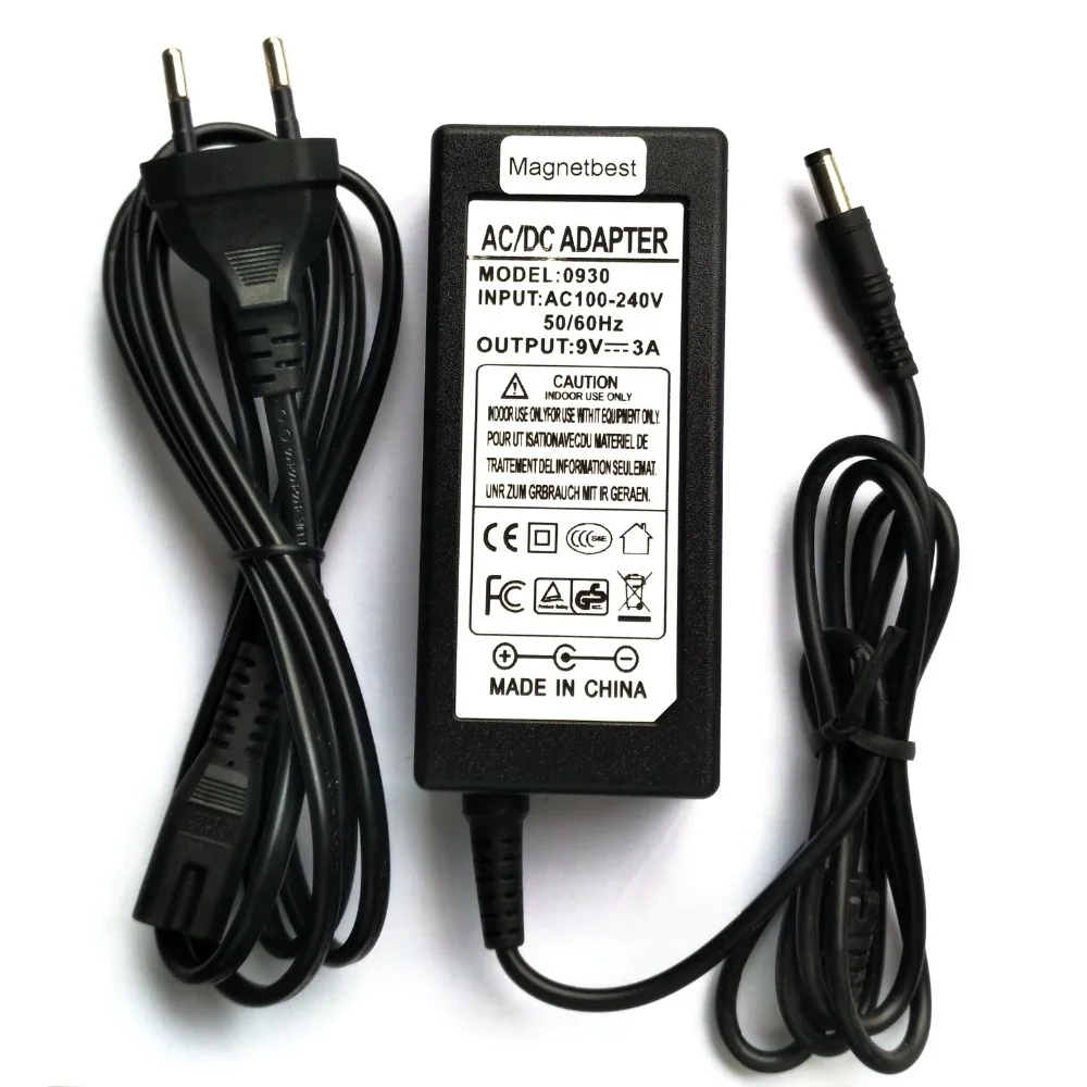 

9V 3A 2A AC Adapter Charger for LINE6 POD HD300 HD400 HD500 HD500X HD BEAN DC-3G Power Supply With Cable Cord