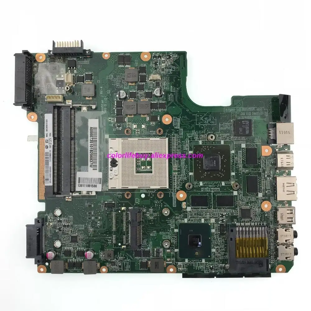 Genuine A000073510 DATE2DMB8F0 REV:F w HD5650/1GB Graphics Laptop Motherboard for Toshiba Satellite L640 L645 Notebook PC