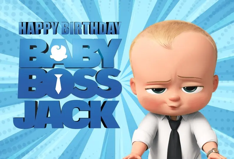 Виниловый фон для фотозонт баннер украшения дома Boss задние фоны с изображением