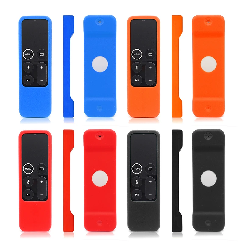 Protective Case For Apple TV 4/5 2021 4K 2nd Gen Siri Remote Silicon Anti-Lost Anti-Slip Durable Shockproof Cover For Apple TV