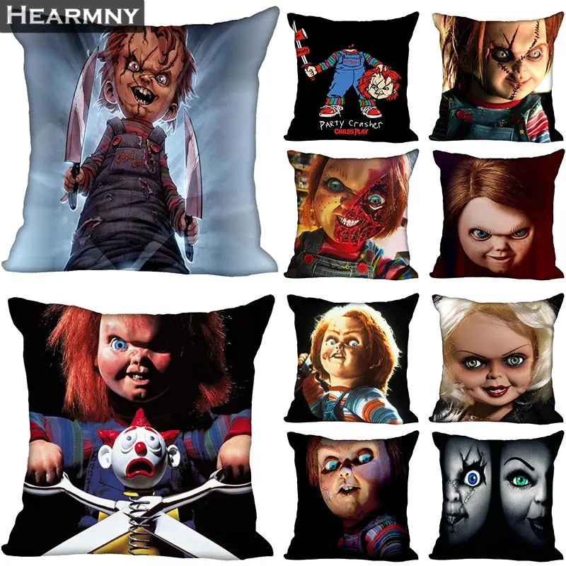 Заказная декоративная наволочка Чаки ТВ Детская игровая квадратная Наволочка на