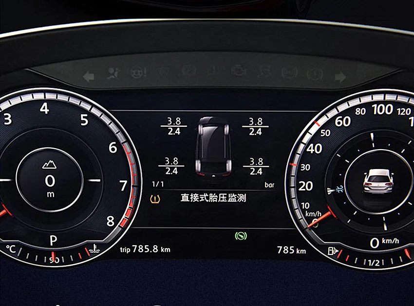 Для VW Skoda Octavia Kodiaq KOROQ KAMIQ superb MQB датчик давления в шинах на основе TPMS 1 комплект 5Q0 907 275 B