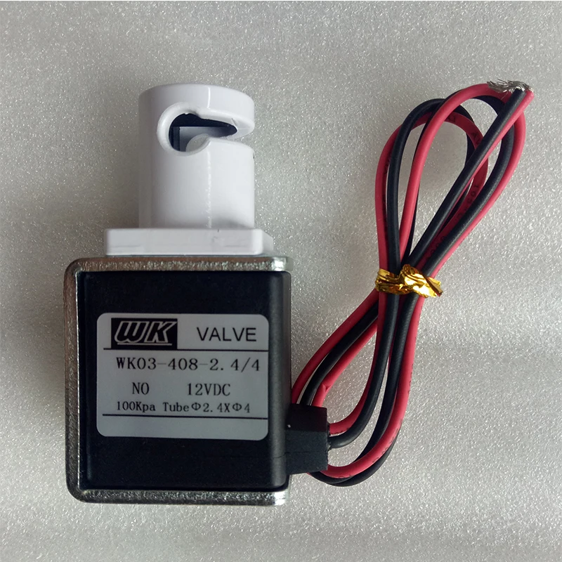 Один боковой открытый нормально закрытый пинч клапан труба Размер