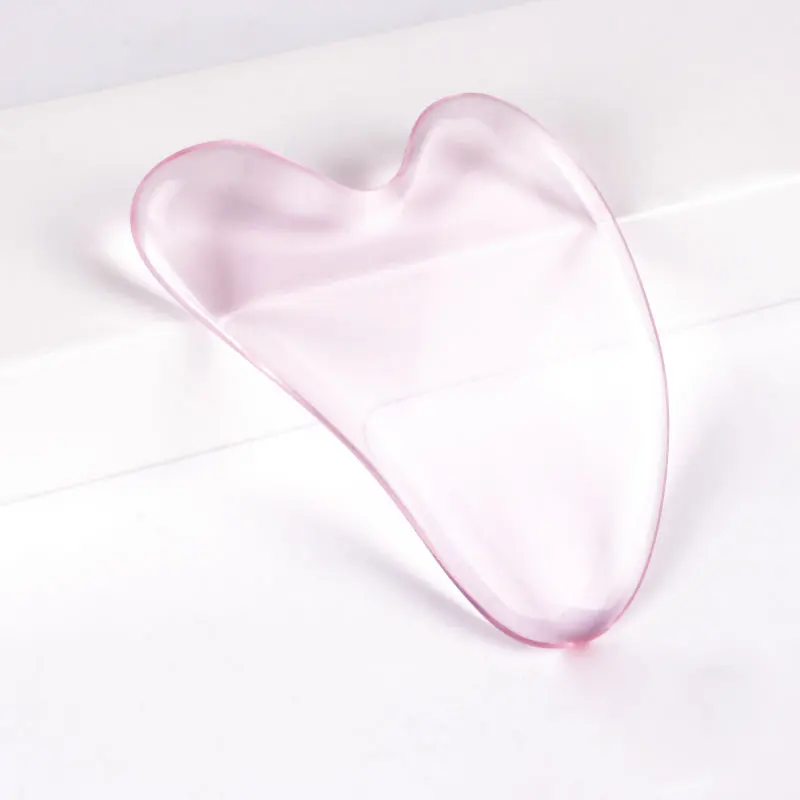 

Natural Massage Jade Roller Gua Sha Stone Board Rose Quartz Guasha Plate Massager Scrapers Tools For Face Eyes Neck Back Body