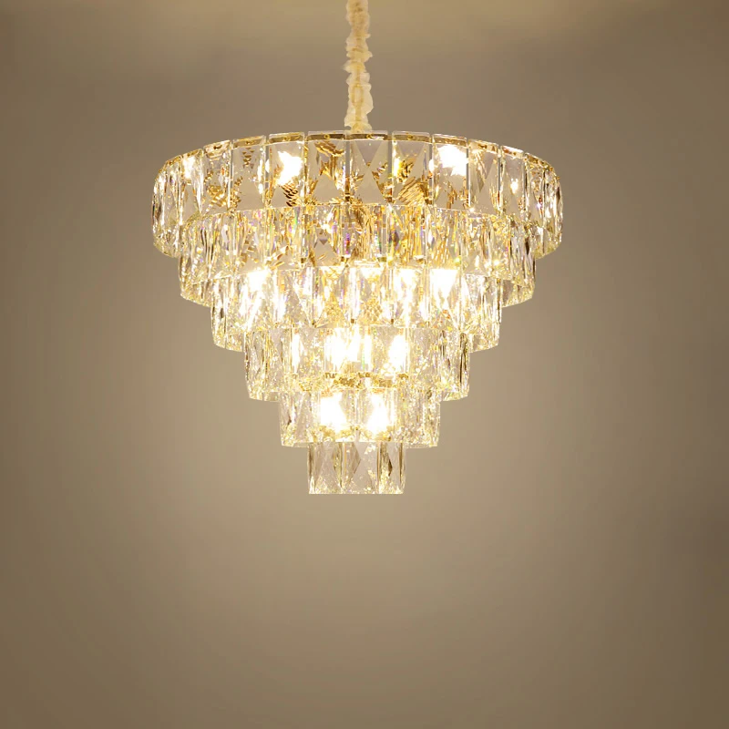 

Modern Lustre Crystal Led Pendant Chandeliers Lighting Living Room Led Pendant Lights Dining Room Hanging Lamp Bedroom Luminaire