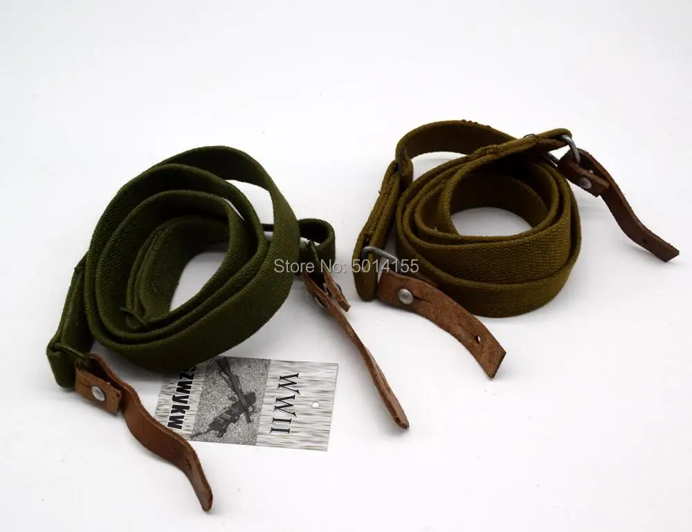 2 шт. излишки военный китайский PLA ТИП 56 холст SKS AK слинг желтый + зеленый