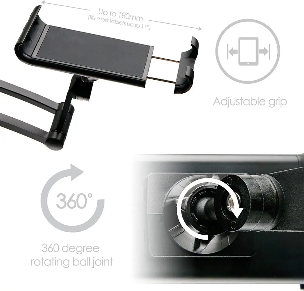 Подставка для планшета 2 в 1 из алюминиевого сплава крепления на кухне ленивых