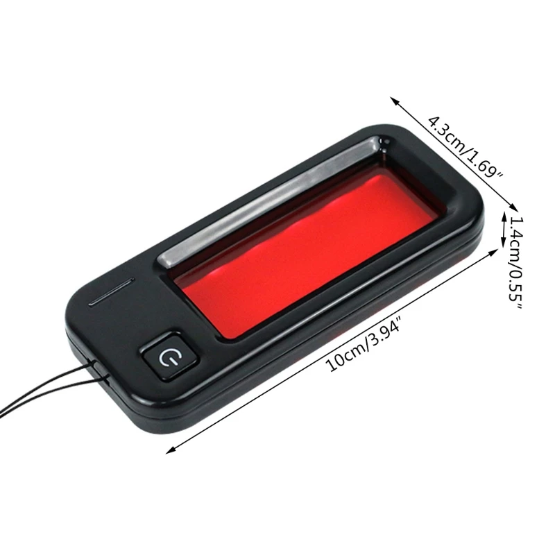 

Naked Eye Invisible Bathrooms Camera Detector with the Brightest LED