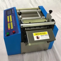 hzx 160 automatic heat shrink tube cutterrubber stripsilicone pipepvcpuglass fiber tube wire rope cutting machine