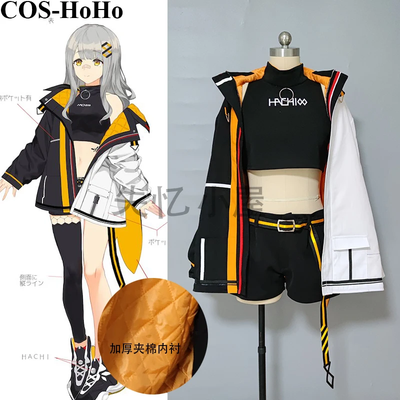 

Костюм для косплея COS-HoHo из аниме «варбер», костюм певицы Хачи, интенсивная пчела, костюм для вечевечерние НКИ на Хэллоуин, женский костюм дл...