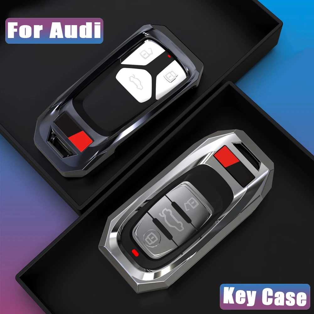 Чехол для автомобильных ключей для Audi A4, новинка, A4L, A5, A6L, QT, S5, S7, Q7, TTS, авто защита, аксессуары для ключей