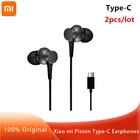 Оригинальные наушники Xiaomi Piston 3, 2 шт.лот, наушники-вкладыши с микрофоном для Mi 9, 10, Redmi Note 7, 8, Samsung, Huawei HD