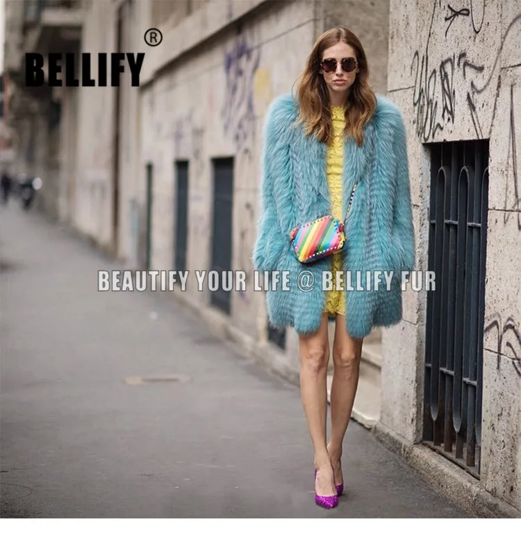 Модные Роскошные шубы из 2020 натурального Лисьего меха великолепные светильник