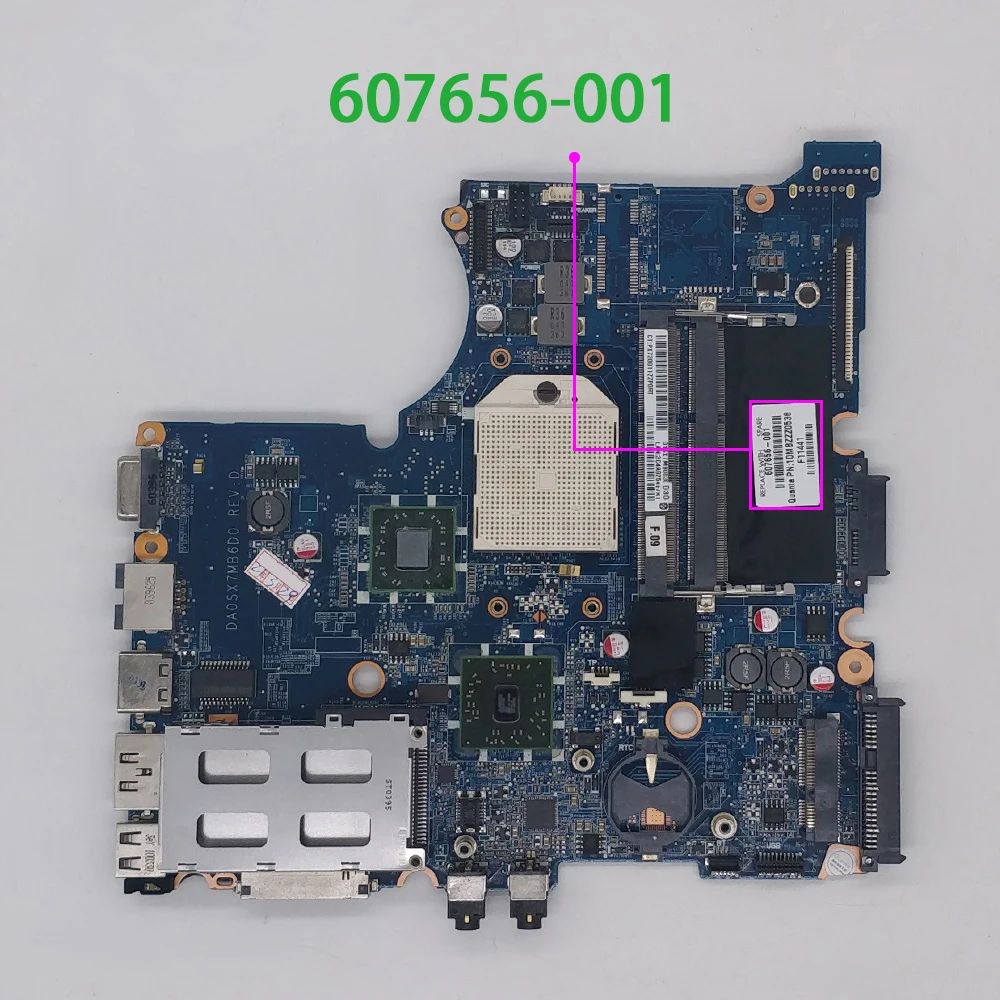 Для HP Com paq ProBook 4325s 4425s 607656 001 аккумулятор большой емкости DA0SX7MB6D0 ноутбук Тетрадь