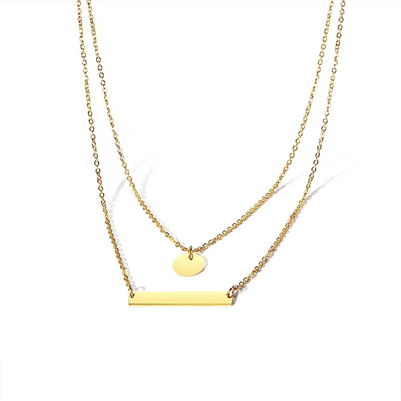 Европейские и американские ювелирные изделия в стиле минимализма из нержавеющей