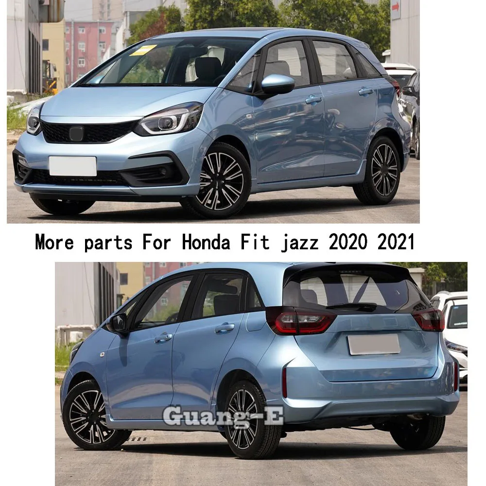 

Car Stainless steel Interior Inner Door Window Glass Switch Panel Cover Trim Frame Molding 4pcs For Honda Fit Jazz 2020 2021