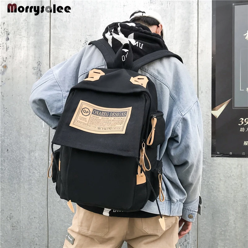 Рюкзак Han edition мужской холщовый Модный ранец для учеников младшей и старшей школы