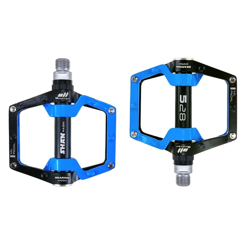 

1 Pair Road Mountain Bike Ultralight Anti-slip Flat Pedals Platform Aluminum Alloy CNC Bearings Pedal MTB Bicycle Cycling Parts