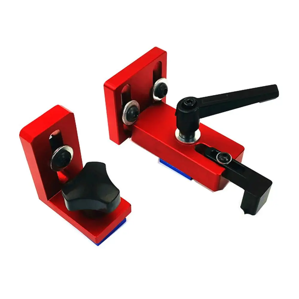 

T-track Slot Connector 30/45 Sliding Brackets (Red Serie) Chute Woodworking Machinery Part Module T Track T-stop Aluminium