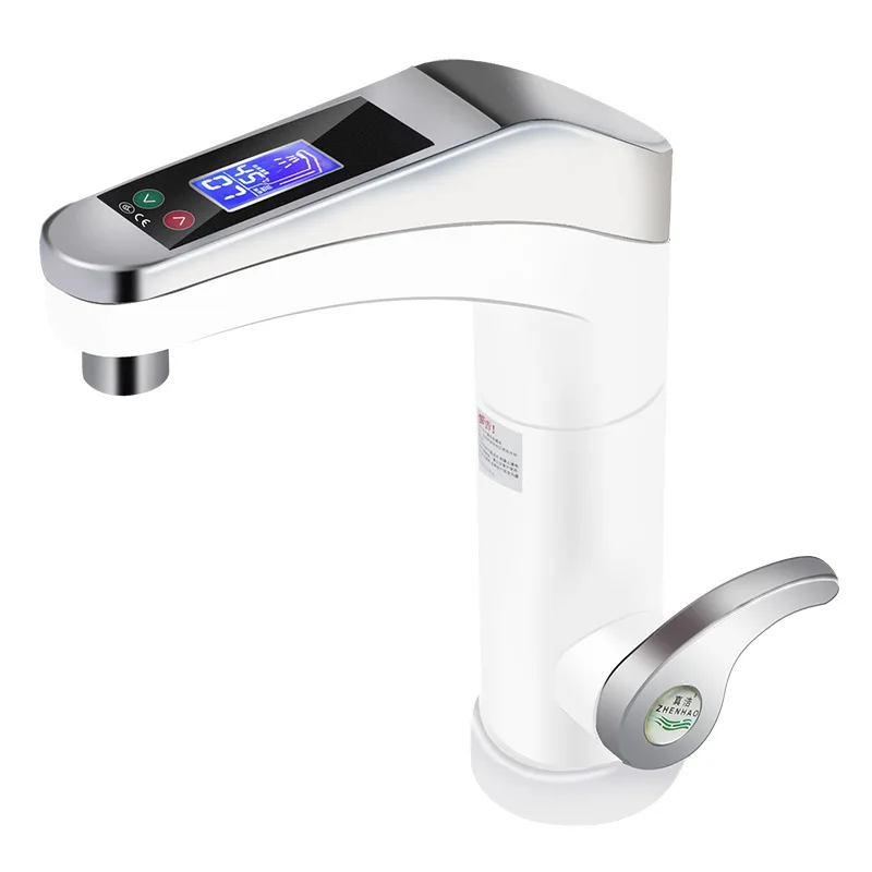 

3500W Electric Instant Water Heater Tap 360 Rotatable Electric Hot/Cold Water Faucet Tankless Heating Bathroom Kitchen Faucet